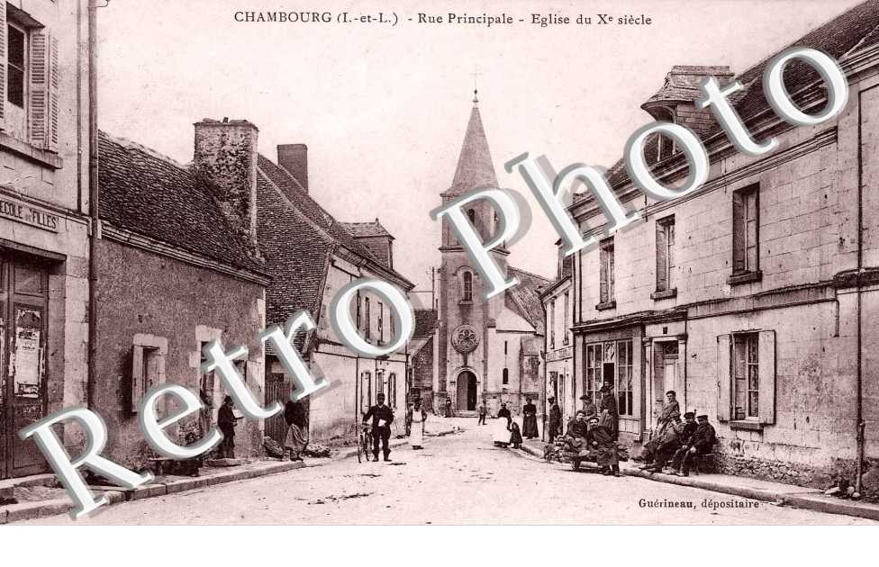 Rue principale - eglise