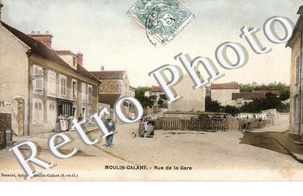 Moulin Galant - rue de la gare (couleur)