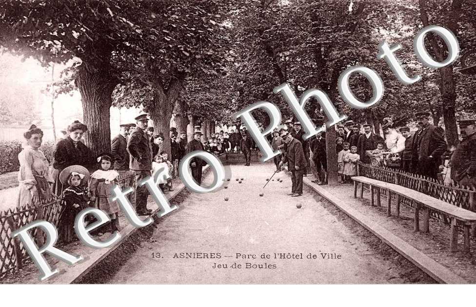 Parc de l'hotel de ville - Jeu de boules