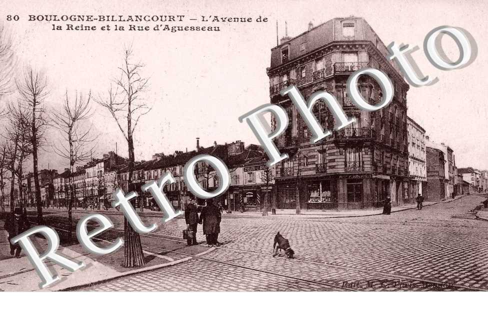 AVENUE DE LA REINE ET RUE D'AGUESSEAU