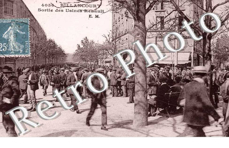 Sortie des usines Renault