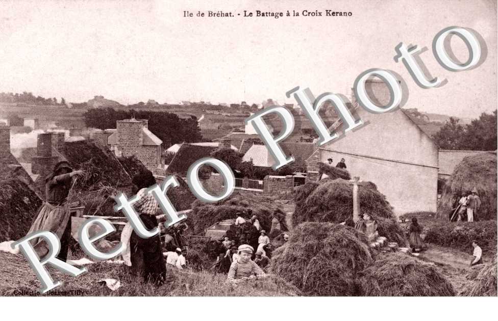 le battage a la Croix Kerano