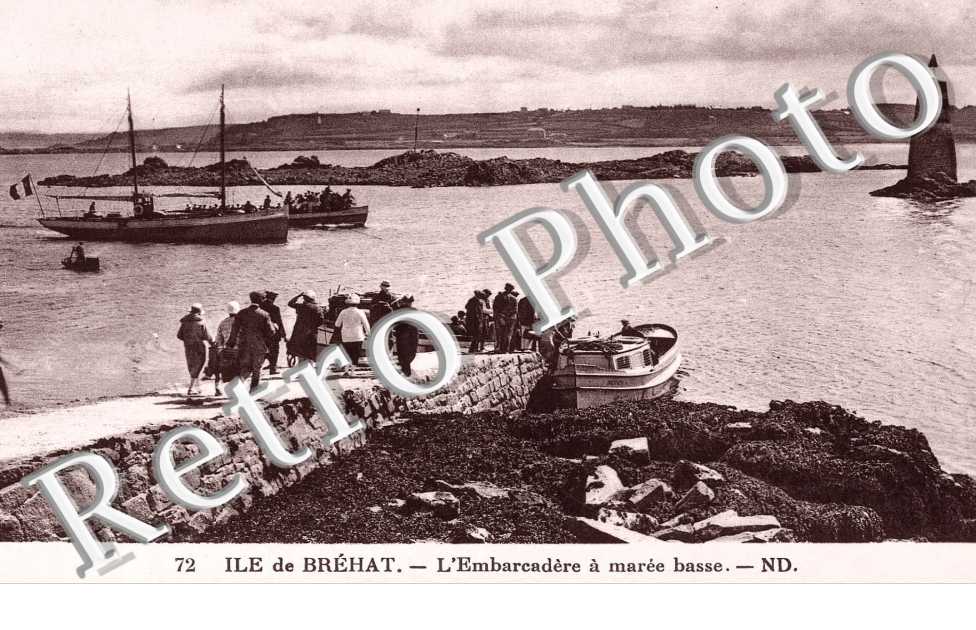 L'Embarcadere a maree basse