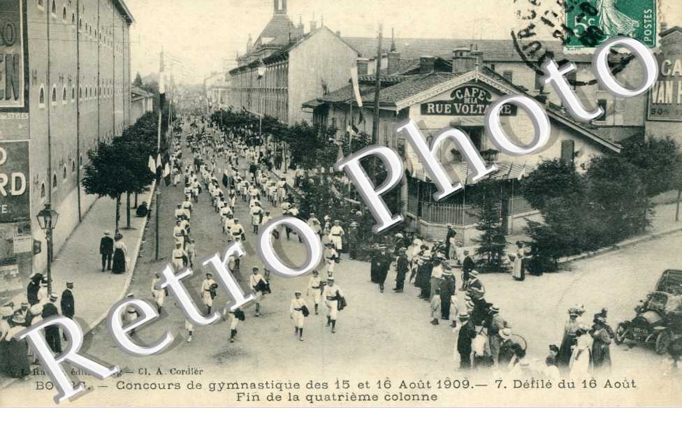 Concours de Gymnastique 1909, Defile