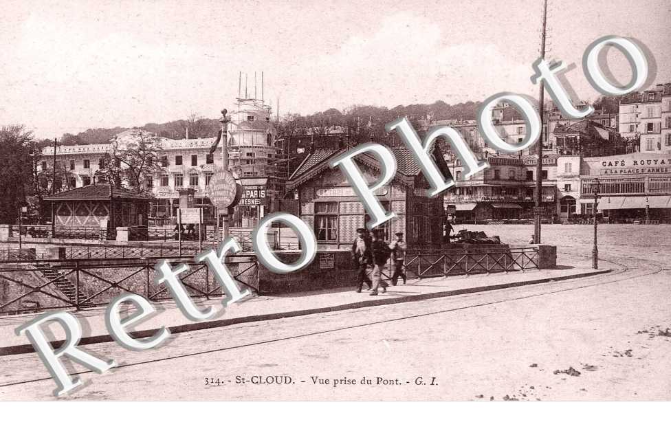 Vue prise du Pont