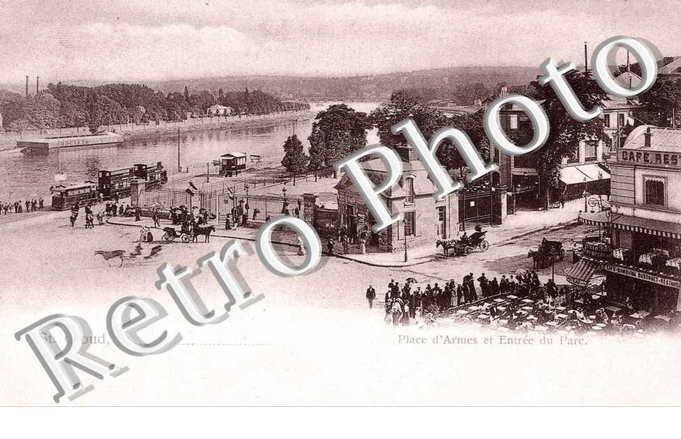 Place d'armes et entree du parc