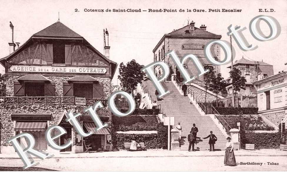Coteaux - Rond Point de la Gare - Petit escalier