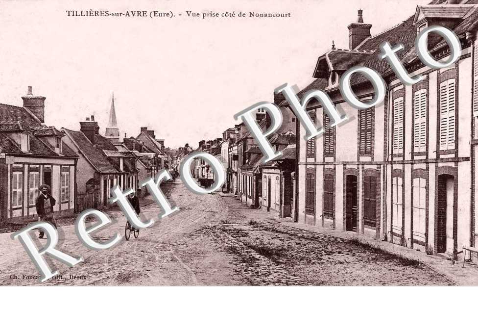 Vue prise cote de Nonancourt