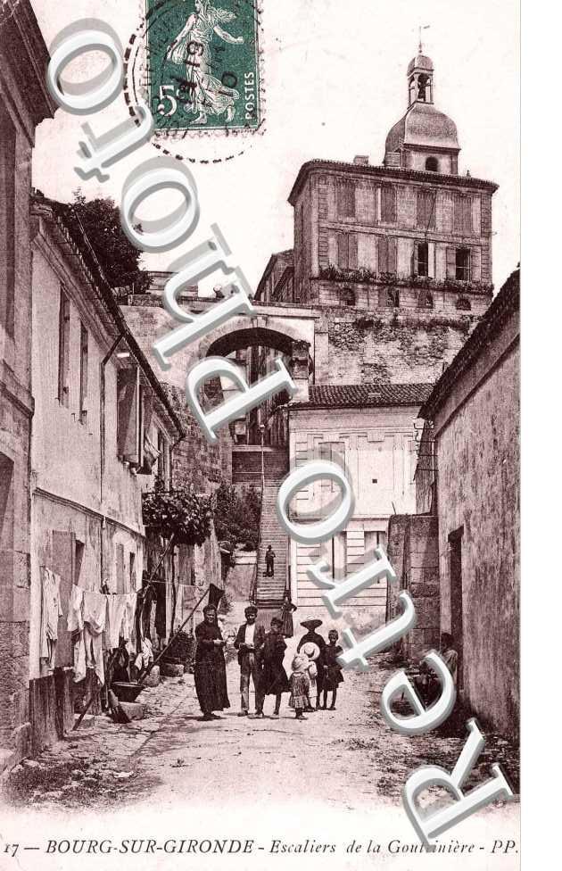 escaliers de la gouttiniere