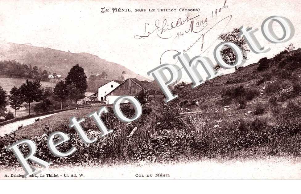 LE MENIL PRES THILLOT COL DU MENIL