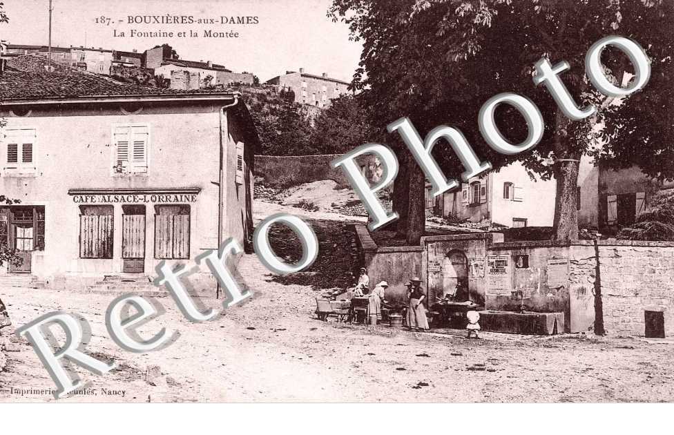 La Fontaine et la montee