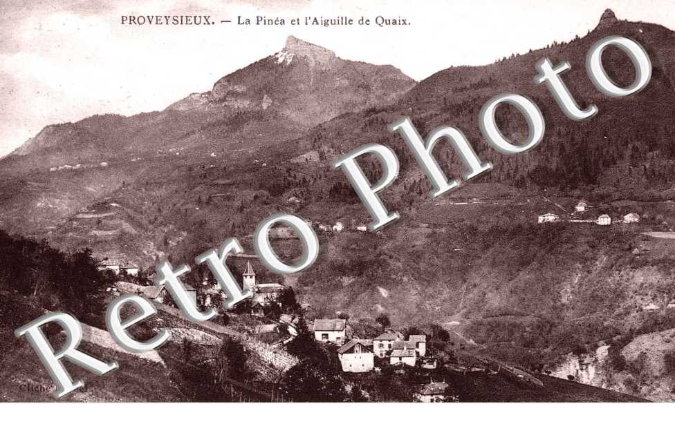 La Pinea et l'Aiguille de Quaix