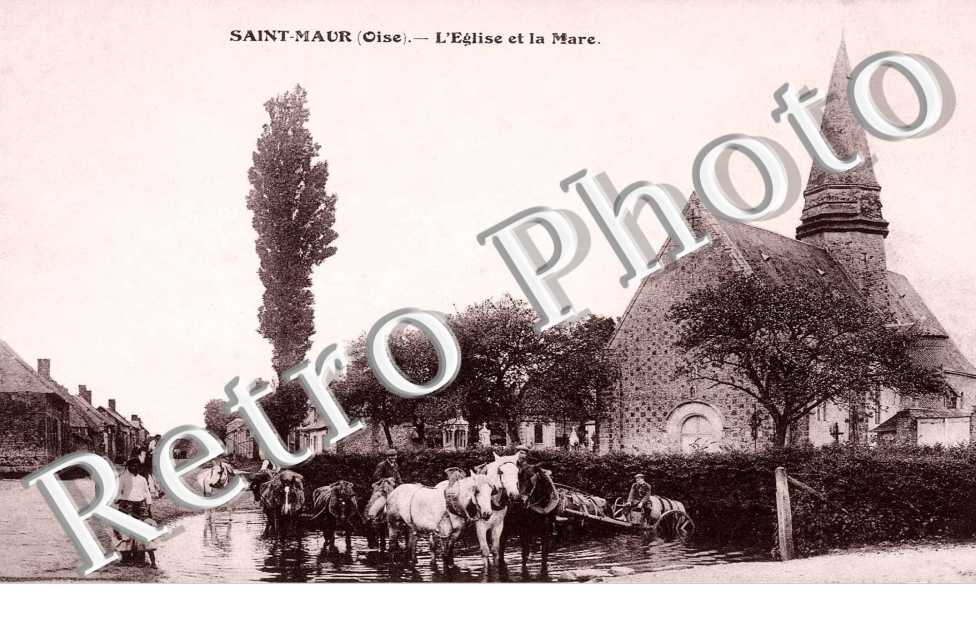 L'EGLISE ET LA MARE