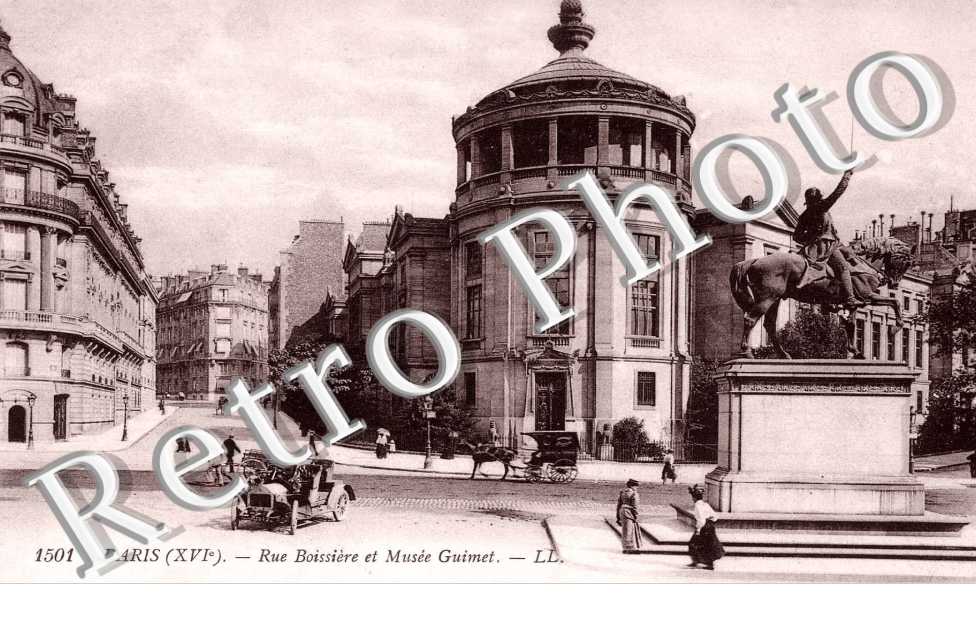 Rue Boissiere et  Musee Guimet