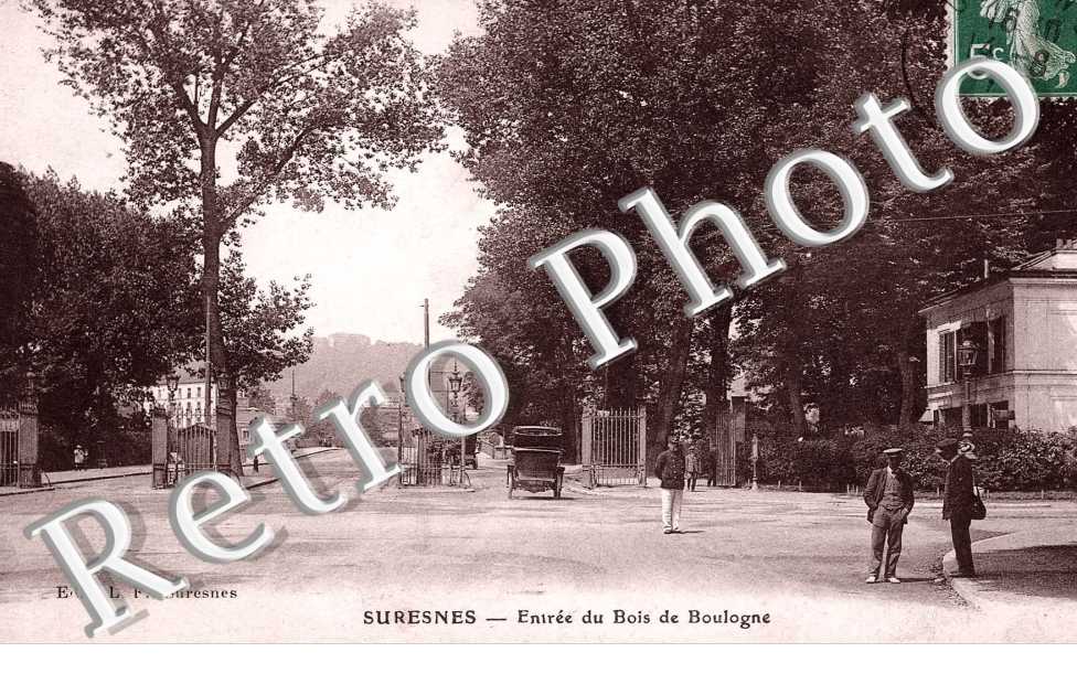 Entrée du bois de Boulogne