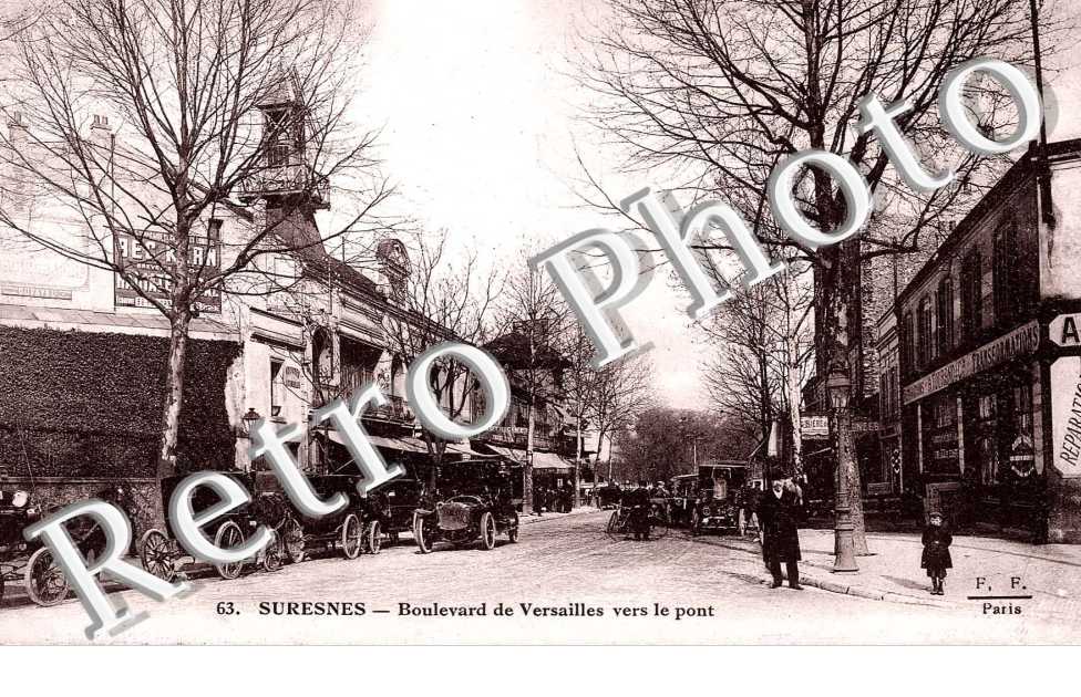 boulevard de Versailles vers le pont