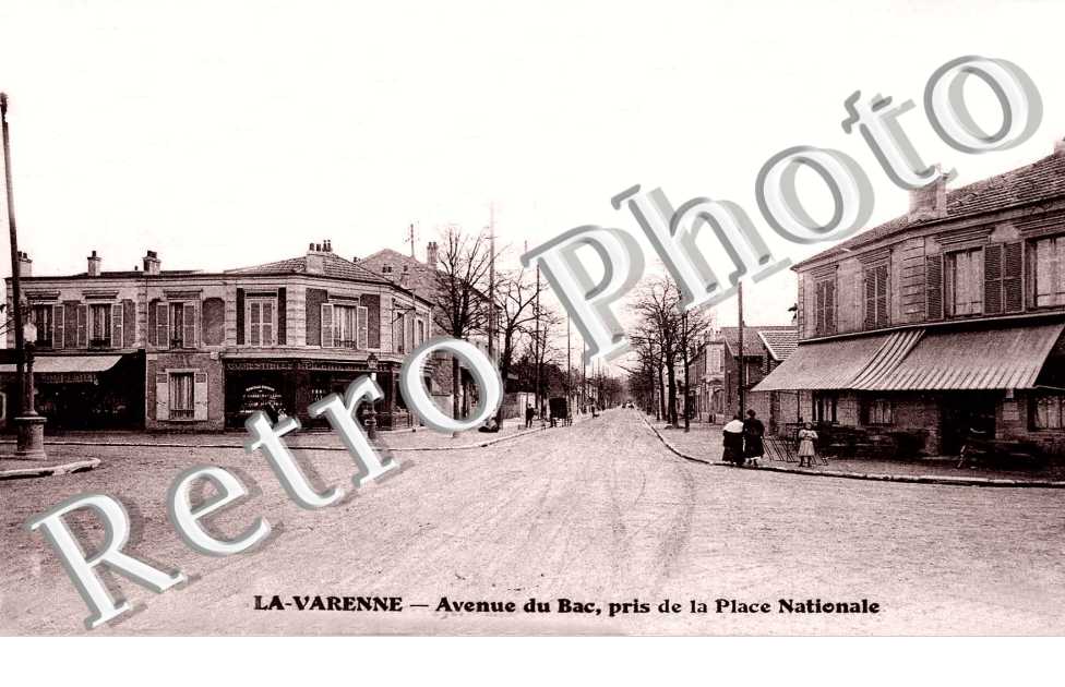 Avenue du Bac prise de la place Nationale