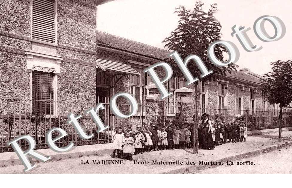LA VARENNE SAINT HILAIRE  ecole maternelle des Muriers