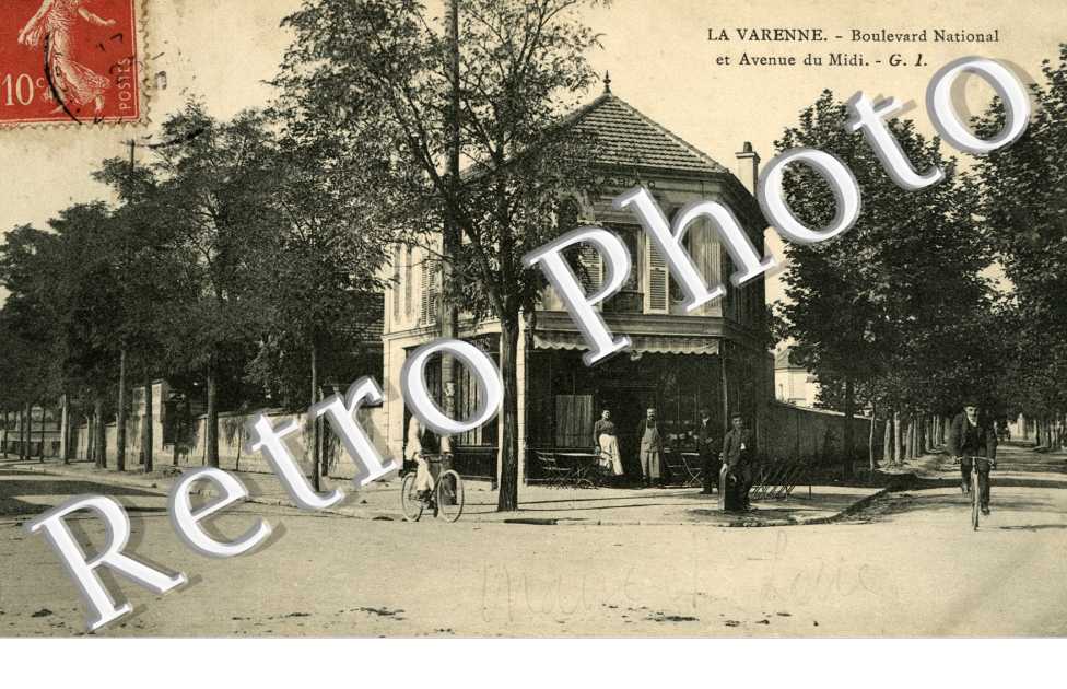 Boulevard national et Avenue du midi