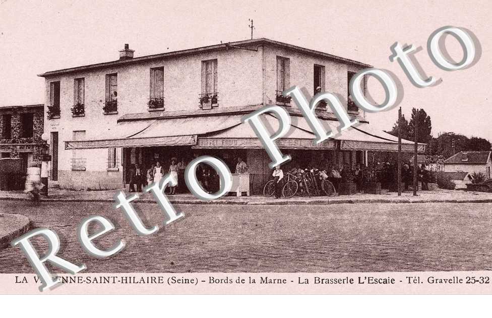La Varenne-Saint-Hilaire. La Brasserie L'Escale