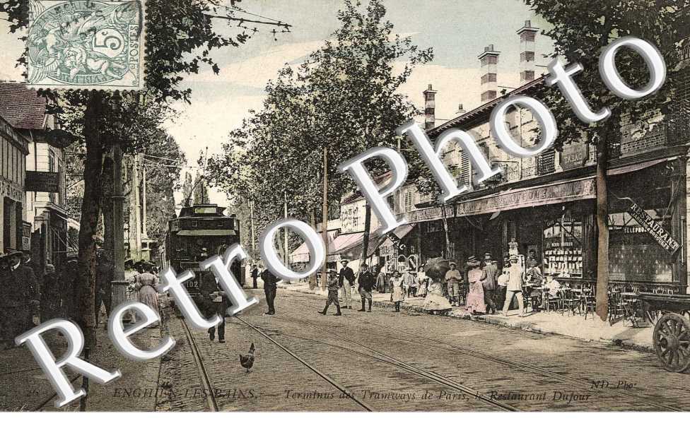 terminus des tramways de paris, le restaurant dufour
