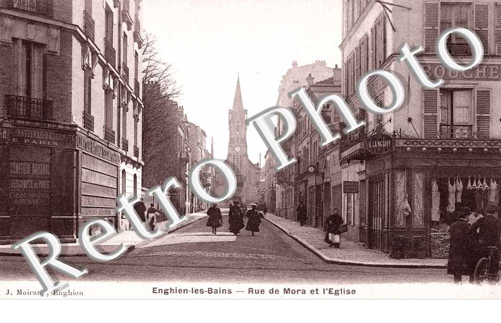 Rue de Mora et l'Eglise