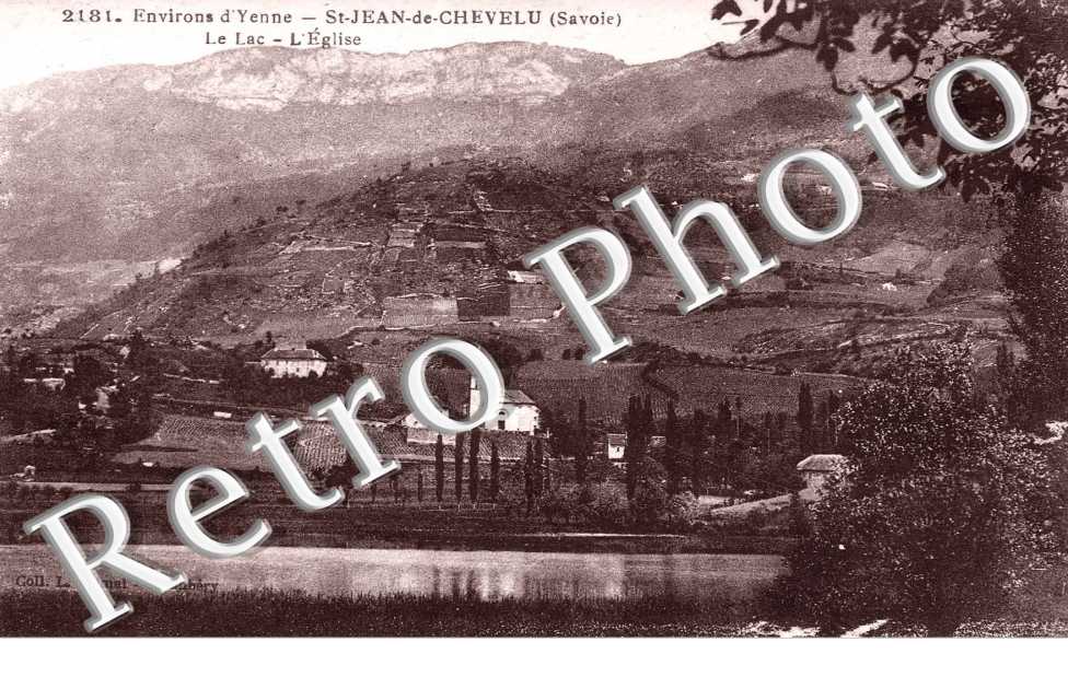 le lac, l'eglise