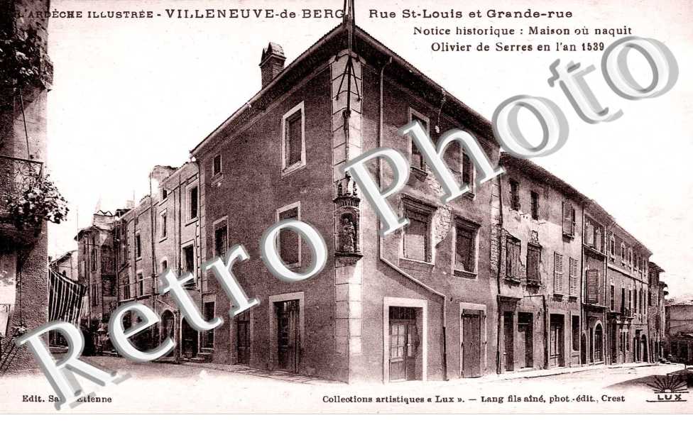 rue Saint-Louis et grande rue