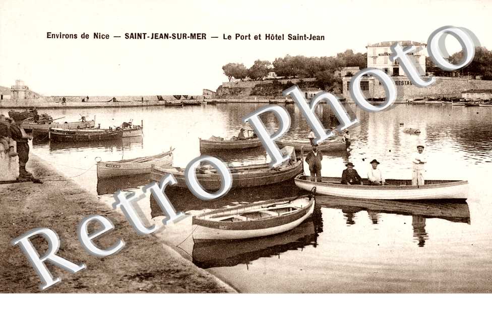 St Jean sur Mer, le port et hotel St Jean
