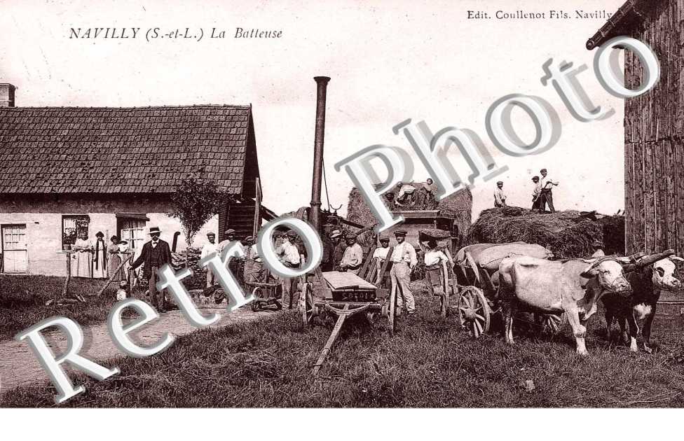 La batteuse - agriculture