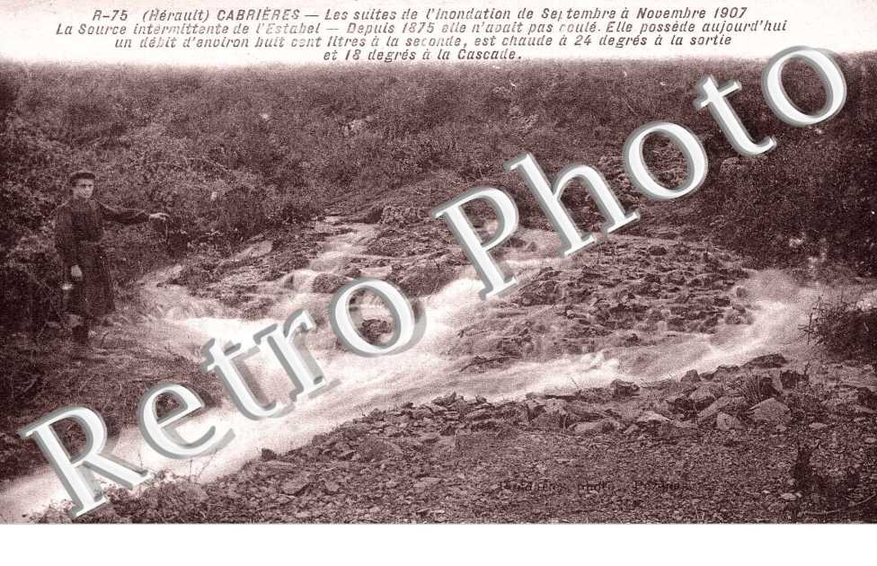 La Souce de l'Estabel, les suites de l'Inondation