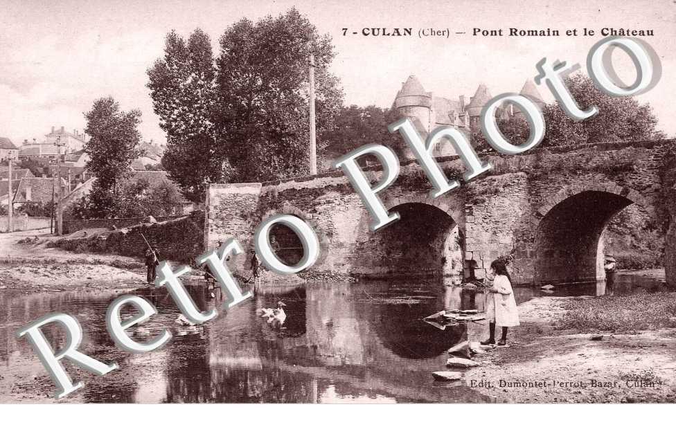pont romain et le chateau