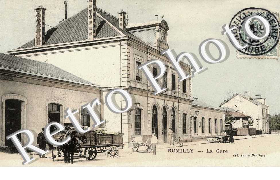 LA GARE (COLORISEE)