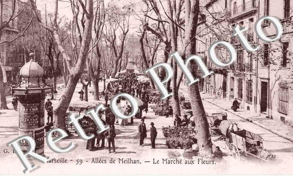 Allées de Meilhan - Le Marché aux Fleurs