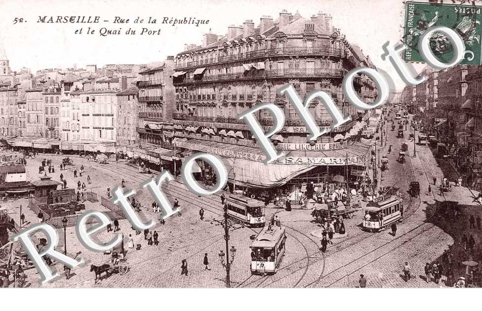 RUE DE LA REPUBLIQUE ET LE QUAI DU PORT