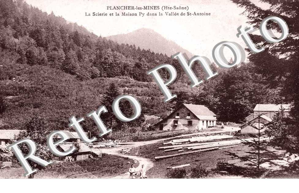 La scierie et la maison Py