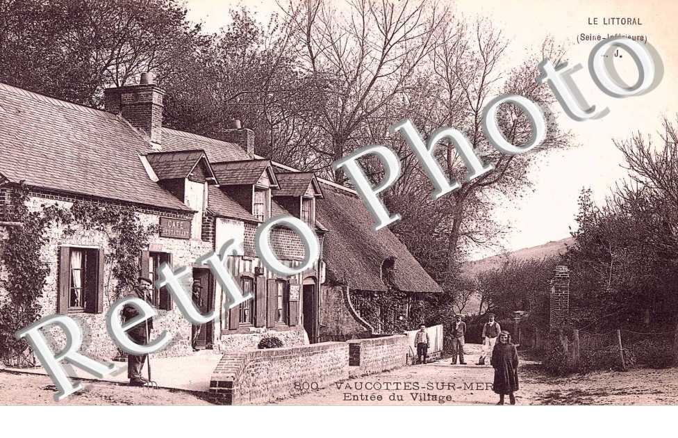 Vaucottes sue mer - entree du village