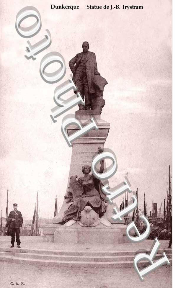 STATUE DE J.B Trystram