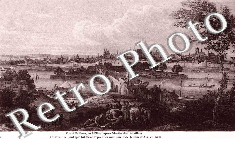 vue d'orleans en 1690