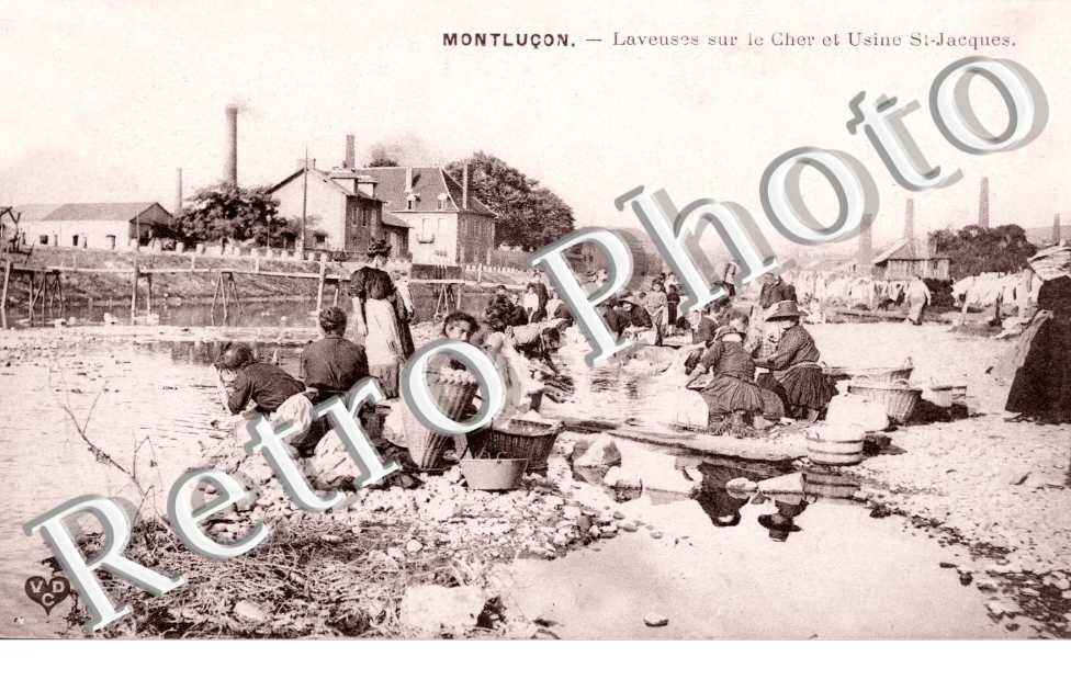LAVEUSES SUR LE CHER ET USINE SAINT JACQUES
