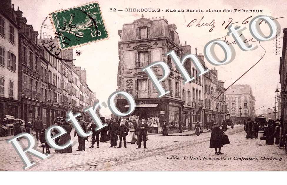 Rue du Bassin et rue des Tribunaux