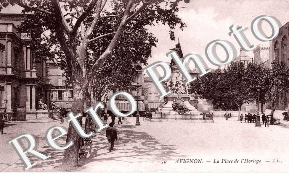 la place de l'horloge