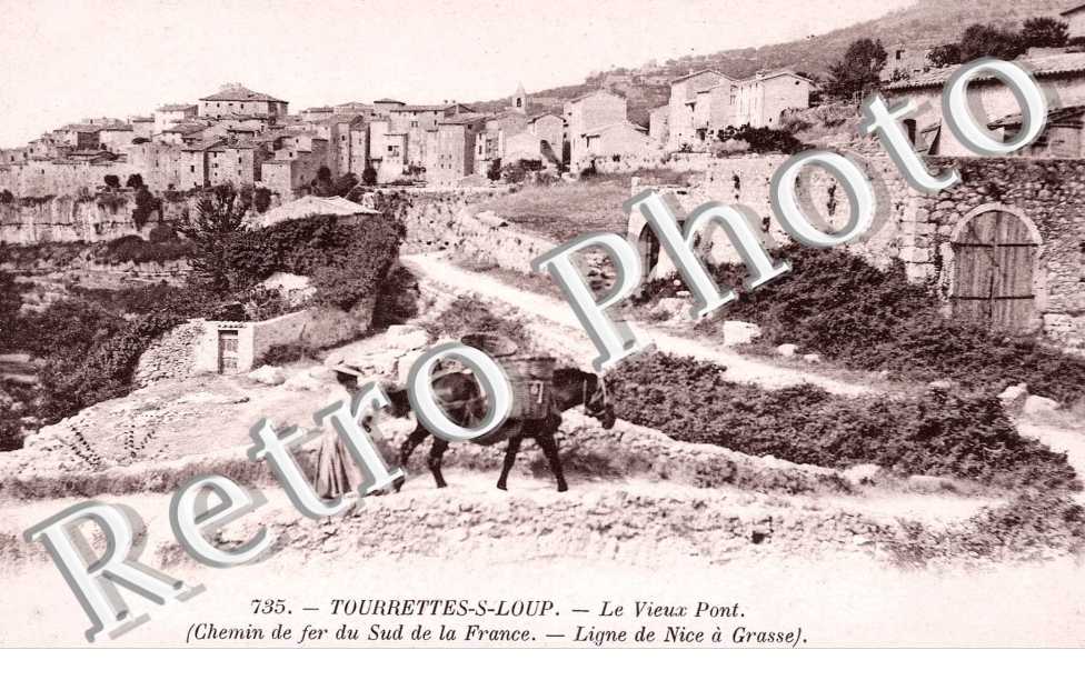 le vieux pont - chemin de fer duSud de la France