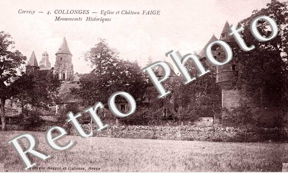 Eglise et chateau Faige