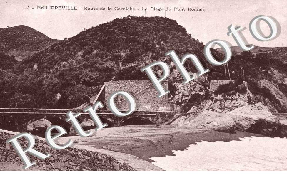 Route de la Corniche - La Plage du Pont Romain