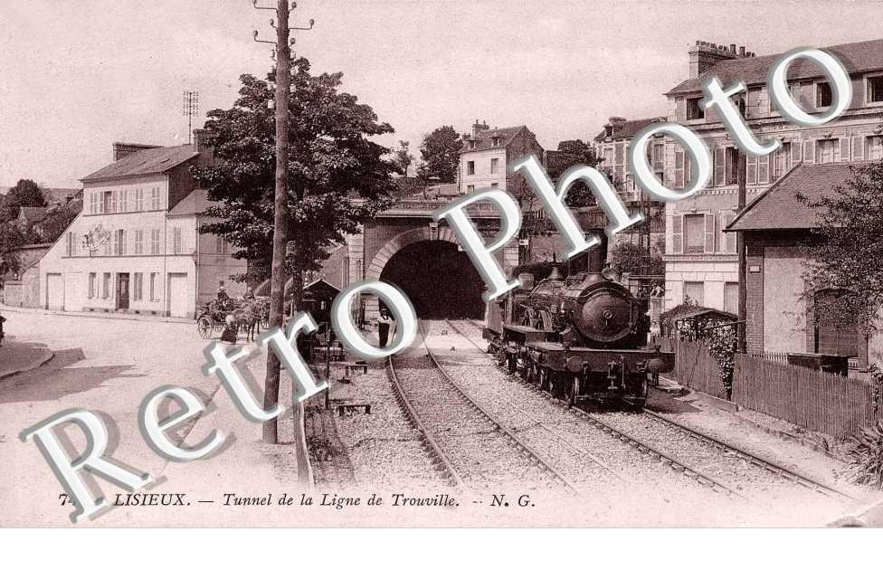 tunnel de la ligne de Trouville