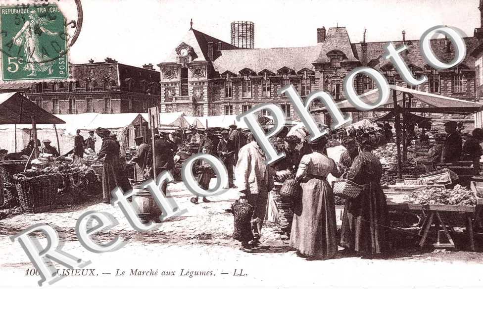 le marche aux legumes