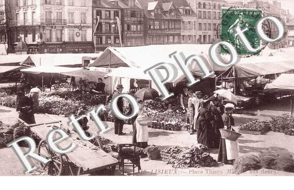 place Thiers, marche aux fleurs