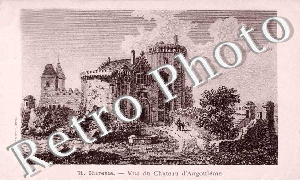 vue du chateau d'Angouleme