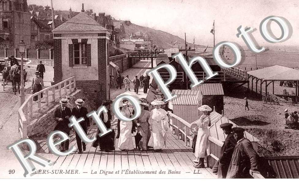 la digue et l'etablissement des bains